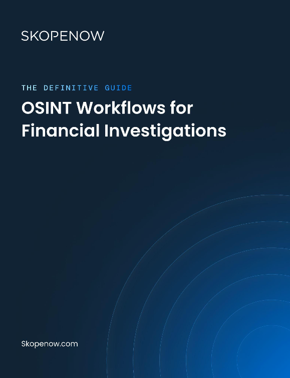 The Definitive Guide: OSINT Workflows for Financial Investigations