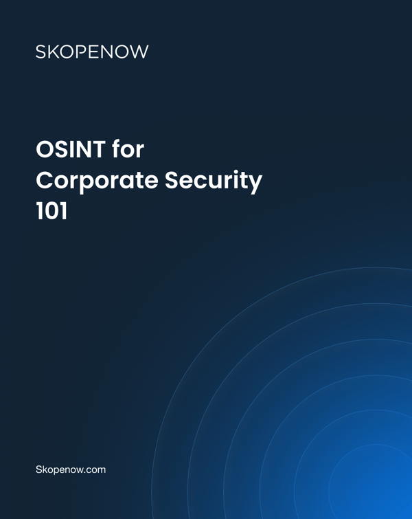 OSINT for Corporate Security 101